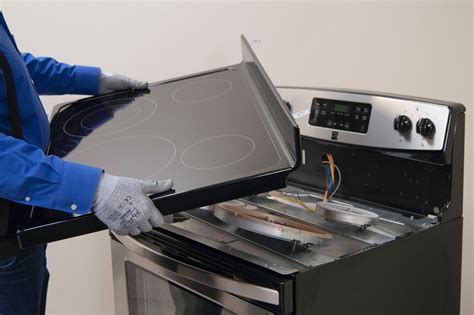how to replace burner on frigidaire glass top stove